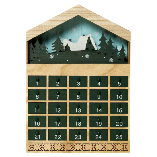 Target Wooden Drawer Christmas Advent Calendar - Hearth & Hand™ with Magnolia