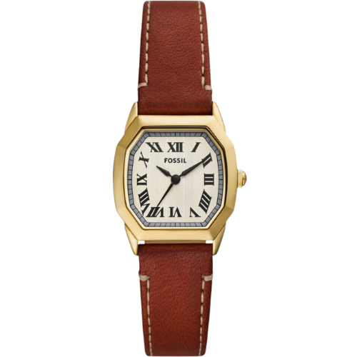 Fossil Harlow Leather Strap Watch, 27mm | Nordstrom