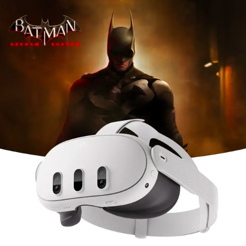 Best Buy Meta Quest 3 512GB — The Most Powerful Quest — Ultimate Mixed Reality Experiences — Get Batman: Arkham Shadow - White