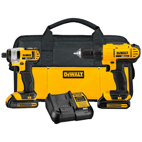 DEWALT 20V MAX Cordless Drill and Impact Driver