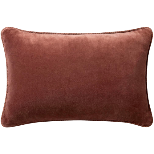 CLJ x Loloi Liza Cinnamon Lumbar Pillow