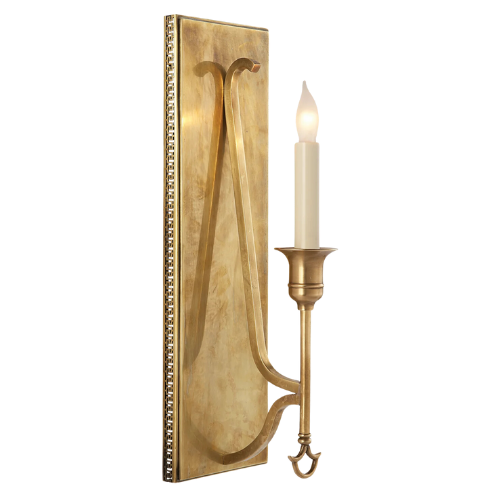 kitchen wall sconce brass gold candle