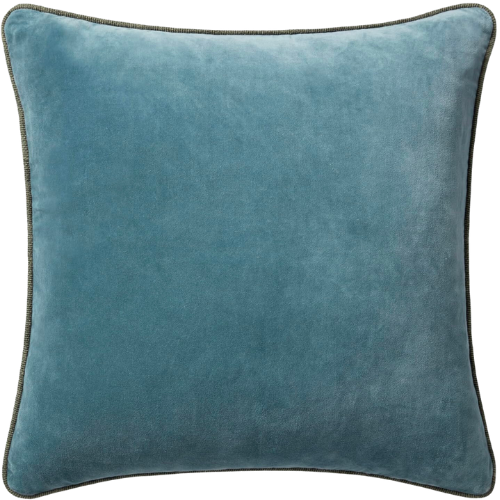 CLJ x Loloi Liza Blue Square Pillow