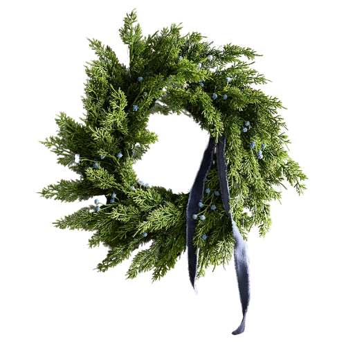 Terrain Faux Juniper Berry Wreath