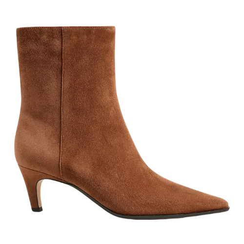 Stevie Ankle Boot Kitten Heel Suede J. Crew