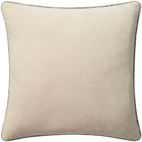 CLJ x Loloi Liza Ivory Square Pillow