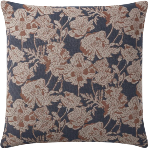 CLJ x Loloi Matilda Navy Clay Pillow