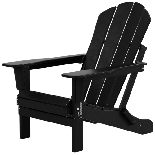 Westintrends Outdoor Folding HDPE Adirondack Chair