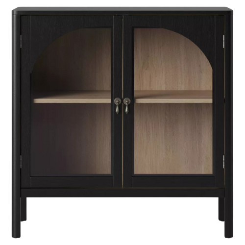 Target New Bedford 2 Door Accent Cabinet Black - Threshold