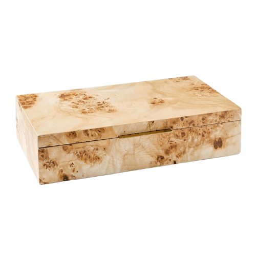 burlwood jewelry box burl