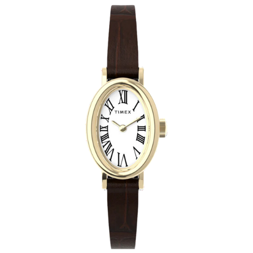 Timex Cavatina 19mm Leather Strap Watch