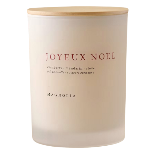 Magnolia Magnolia Joyeux Noel Candle