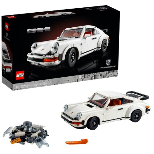 Amazon LEGO Icons Porsche 911 10295 Building Set, Collectible Turbo Targa, 2in1 Porsche Race Car Model Kit for Adults and Teens to Build, Gift Idea