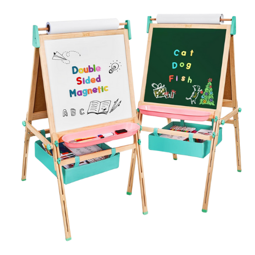 JoyCat Art Easel Chalkboard Dry Erase