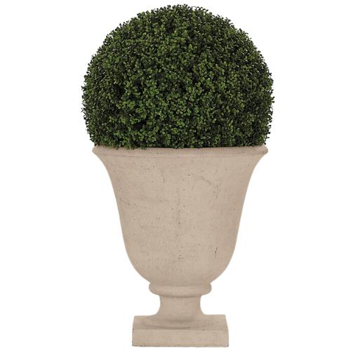 Chateau Outdoor Planter Weathered White Finish Ballard Designs