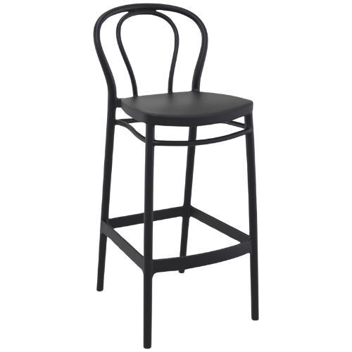 Farrah 41.7'' Solid Back Outdoor Bar Stool