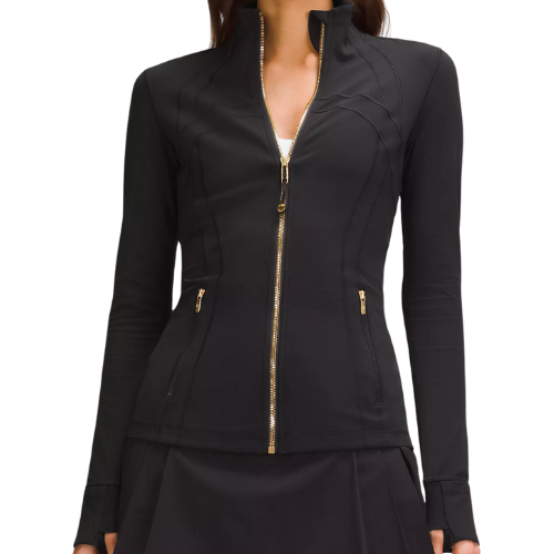 Lululemon Define Jacket Nulu Black Gold