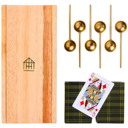 Target Spoon Card Game Set - Hearth & Hand™ with Magnolia: Classic Adult Game, 2-7 Players, Includes Spoons & Cards