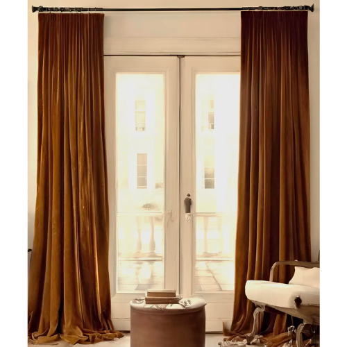 Etsy Blackout Velvet Curtains for Bedroom, Velvet Blackout Curtains for Living Room, Nursery. Custom Size Velvet Room Darkening Curtain Panels