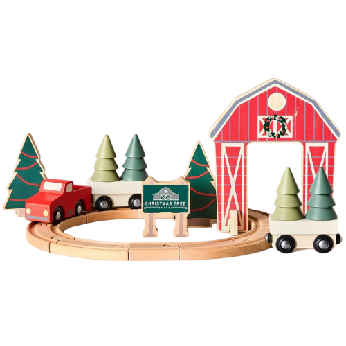 Target Toy Christmas Tree Farm Train Set 23pc - Hearth & Hand