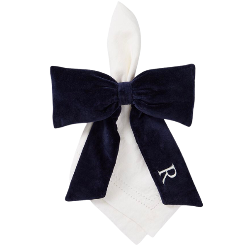 Mark and Graham Embroidered Bow Napkin Ring