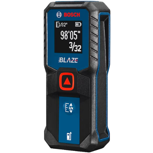 Lowe's Bosch BLAZE 100-ft Indoor Red Laser Distance Measurer with Backlit Display