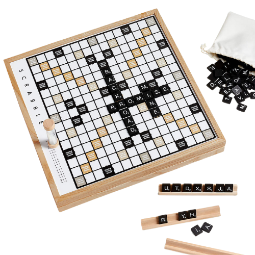 Scrabble Deluxe Edition + Reviews | Crate & Barrel board game