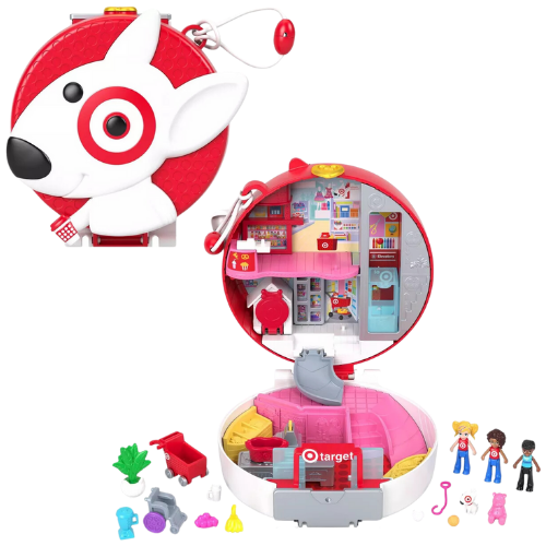 Target Polly Pocket Target Bullseye Adventure: Doll Playset