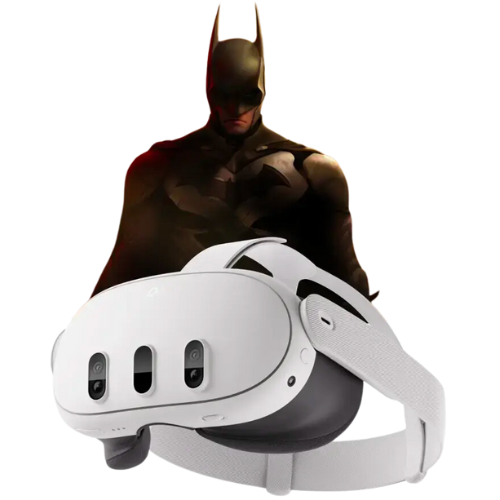 Best Buy Meta Quest 3 512GB — The Most Powerful Quest — Ultimate Mixed Reality Experiences — Get Batman: Arkham Shadow - White