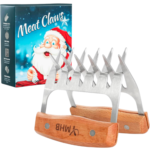 Amazon Stocking Stuffers for Adults Men, Metal Meat Shredder Claws, BBQ Grilling Gifts for Men, Shredding Claws for Pulled Pork, Christmas Gifts for Men Women Dad Father Husband