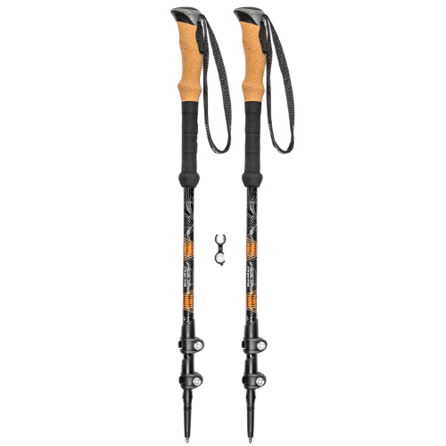 Cascade Mountain Tech Lightweight Aircraft-Grade Aluminum Trekking Poles hiking walking