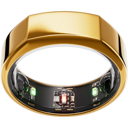 Amazon Oura Ring Gen3 Heritage - Gold - Size 6 - Smart Ring