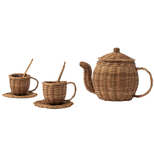 Wicker Tea Set McGee & Co