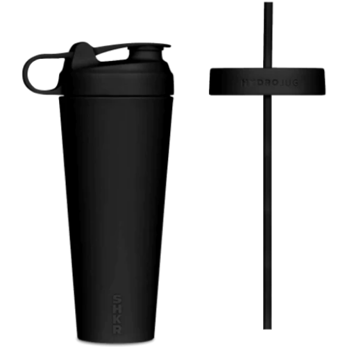 Hydrojug BLACK Stainless Steel Shaker (24oz)