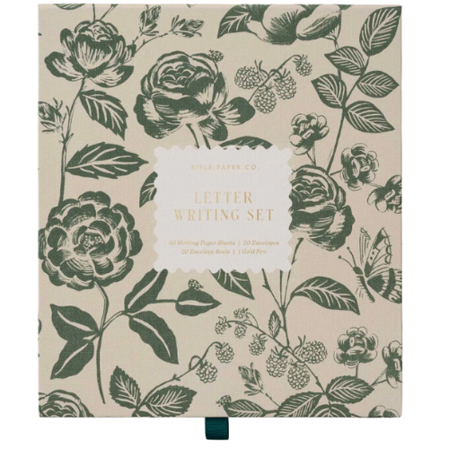 Rifle Paper Co. Letter Writing Set English Rose Stationery