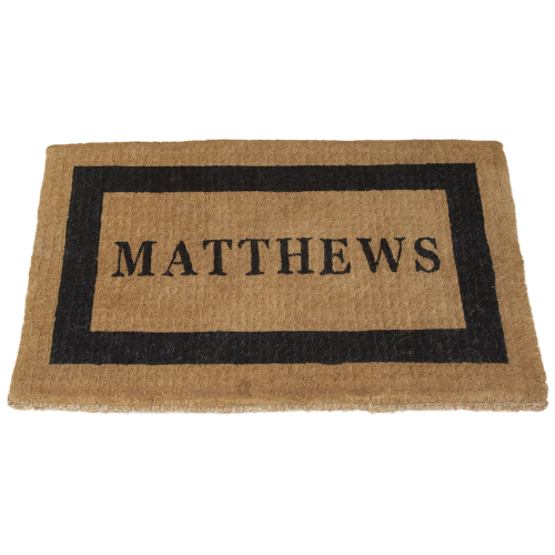 Pottery Barn (US) Personalized Framed Doormat