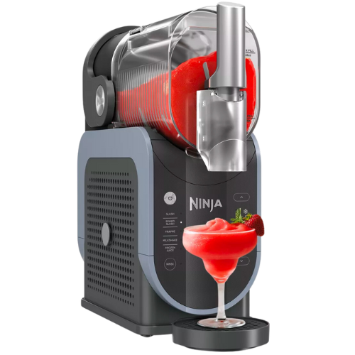 Target Ninja Slushi 5-in-1 Professional Frozen Drink Maker with 5 Preset Programs, 88oz FS301: Metal & Plastic, Gray, 3 Pieces