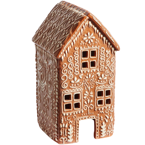 Pottery Barn (US) Handcrafted Gingerbread Village Houses ceramic