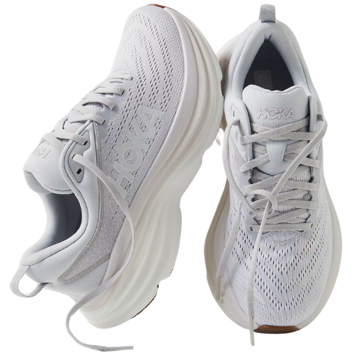 Free People White Nimbus Cloud HOKA® Bondi 8 Sneakers