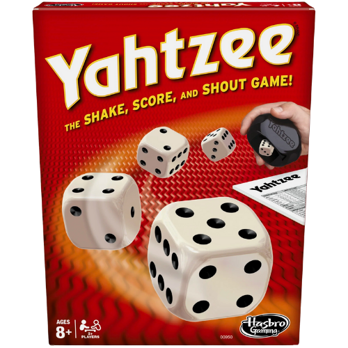 Walmart YAHTZEE Classic Kids Board Game, Family Games for 2+ Players, Christmas Gifts for Kids, Ages 8+