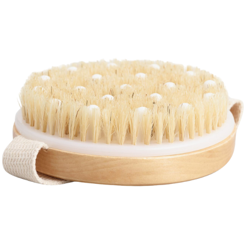 World Market Round Dry Body Brush