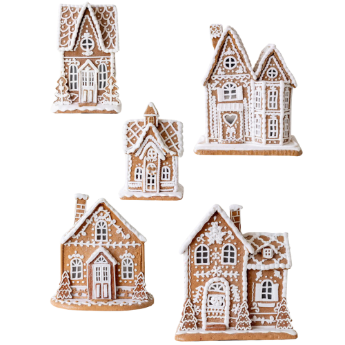 House of Jade Home Lighted Gingerbread House Collection