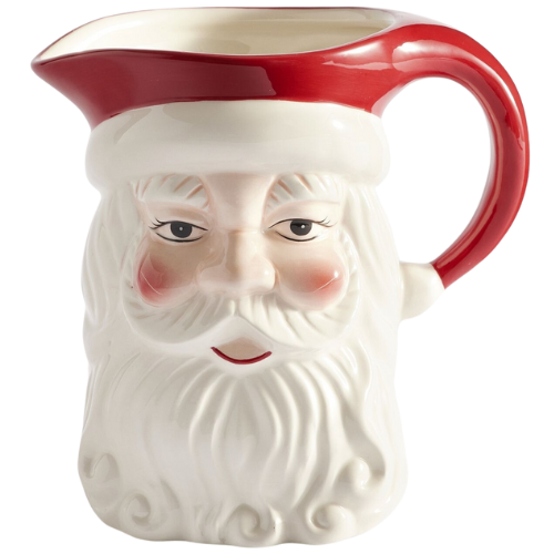 Pottery Barn (US) Santa Claus Pitcher ceramic figural