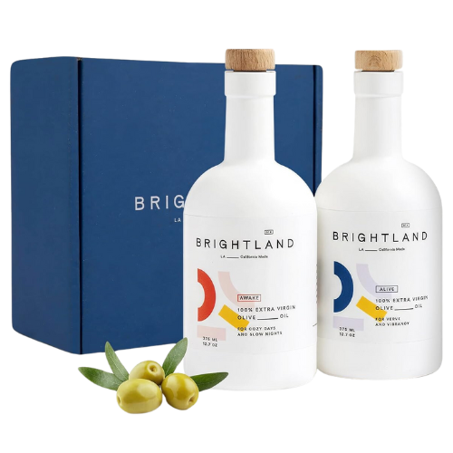 Brightland Olive Oil Duo Set Gift Box