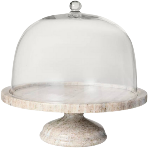 Target Marble Covered Dessert Stand Warm Gray - Hearth & Hand™ with Magnolia