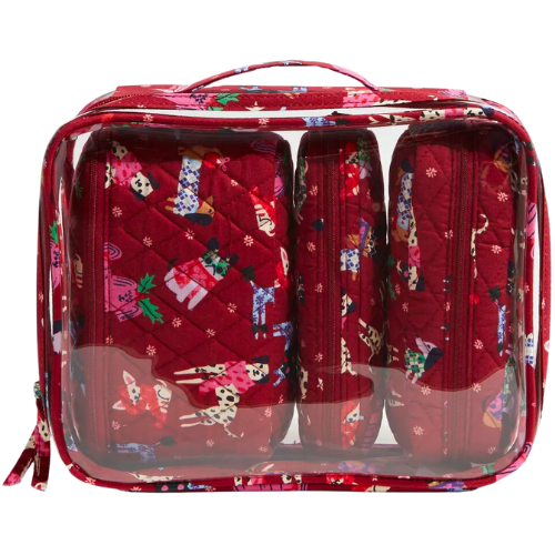 Target Vera Bradley Women's Outlet Clear 4 Piece Cosmetic Set