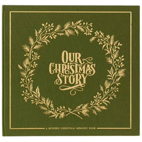 Uncommon Goods Our Christmas Story Guided Christmas Memory Book