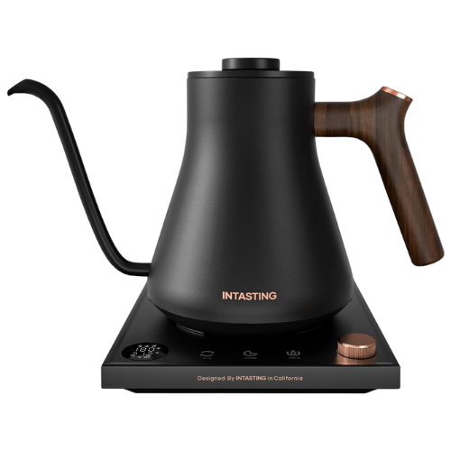 Gooseneck kettle electric black