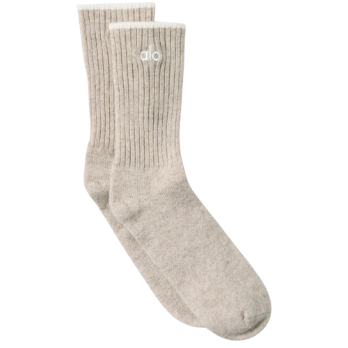 Alo cashmere crew socks