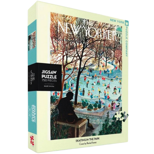 Tuckernuck NEW YORK PUZZLE COMPANY Skating in the Park Jigsaw Puzzle